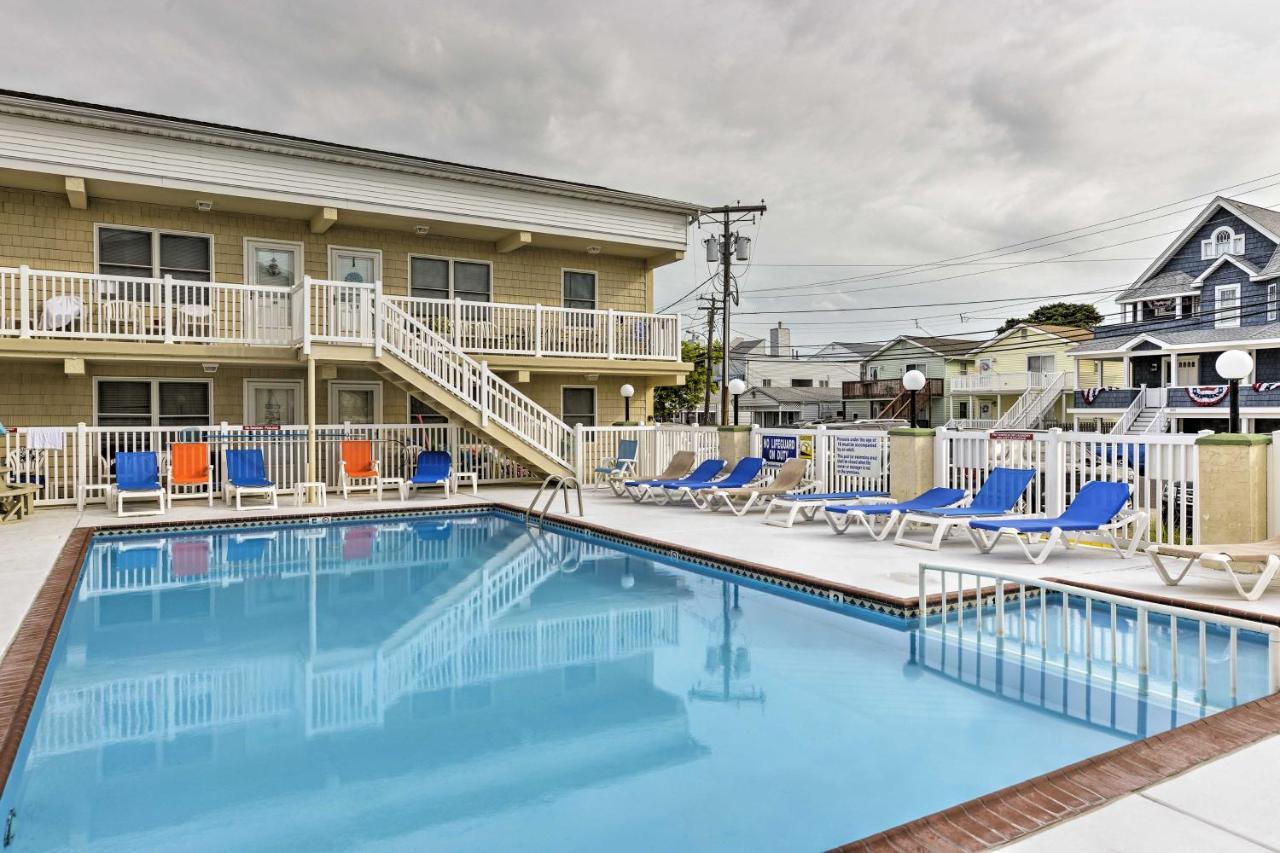 North Wildwood Condo With Pool, Walk To Boardwalk! Exteriér fotografie